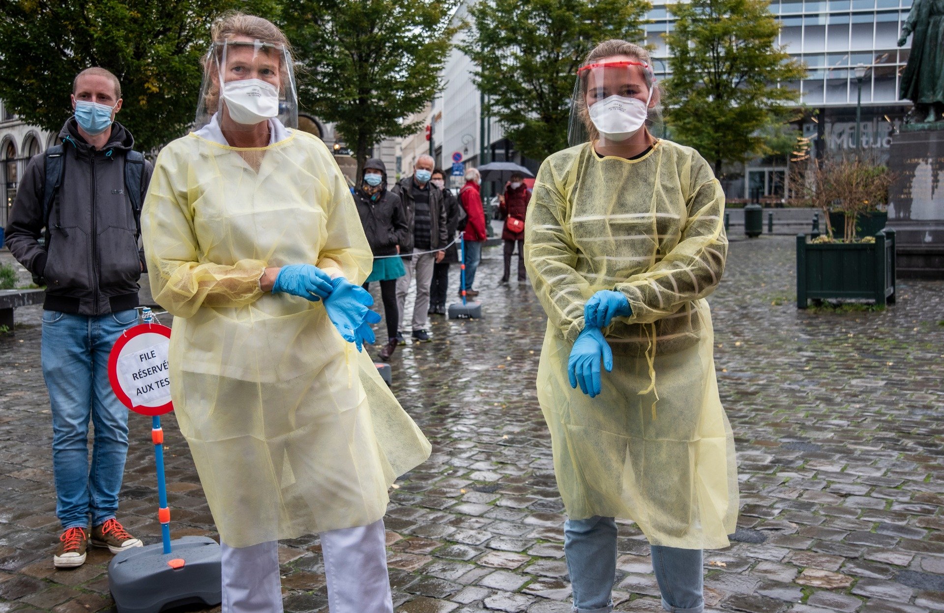 PVDA wil de verdubbeling van de testcapaciteit in Brussel om het virus terug te dringen